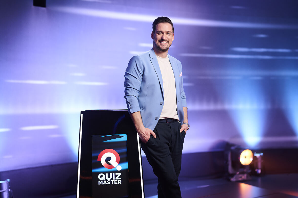 Quizmaster-Moderator Andreas Moravec